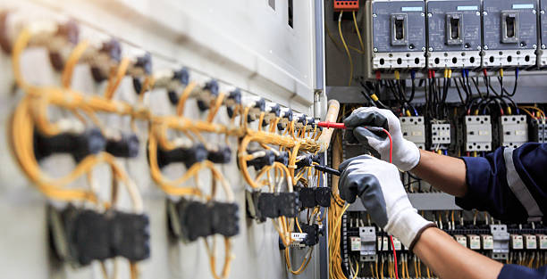Professional Electrician technician working in Boyertown, PA
